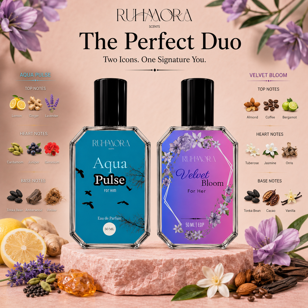 Aqua Pulse + Velvet Bloom  |  15% Off